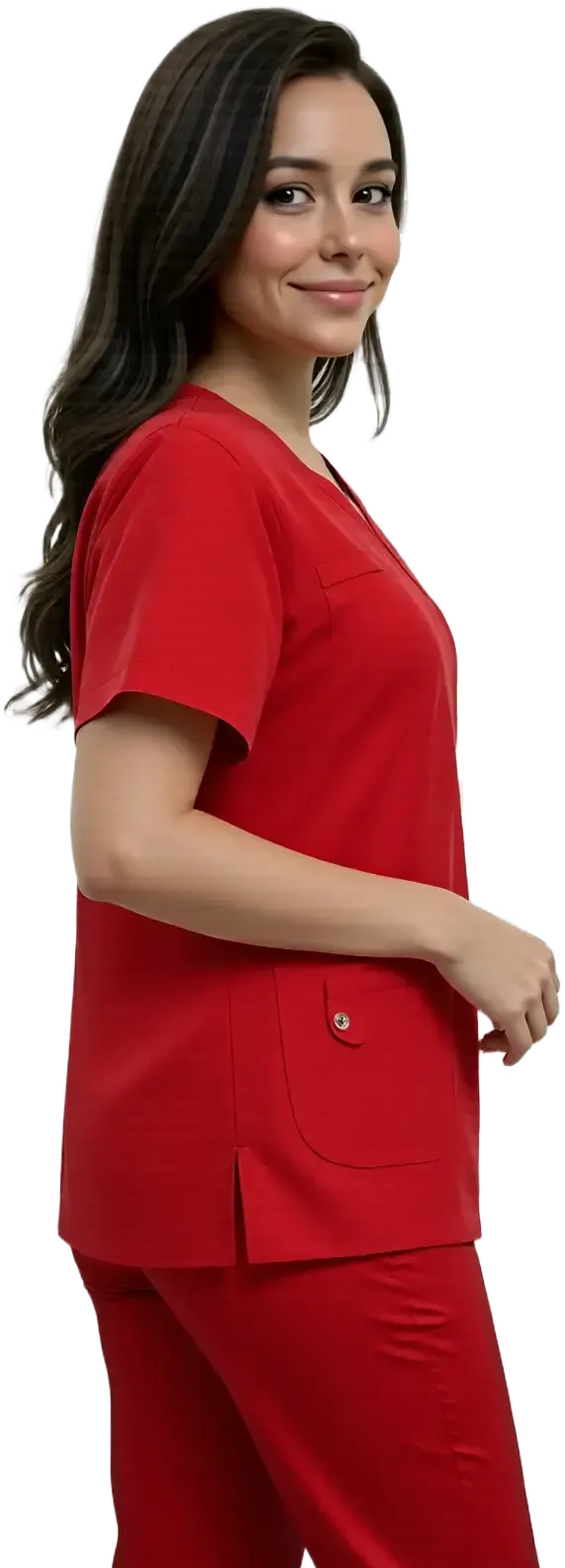 Uniforme medico fluorescente